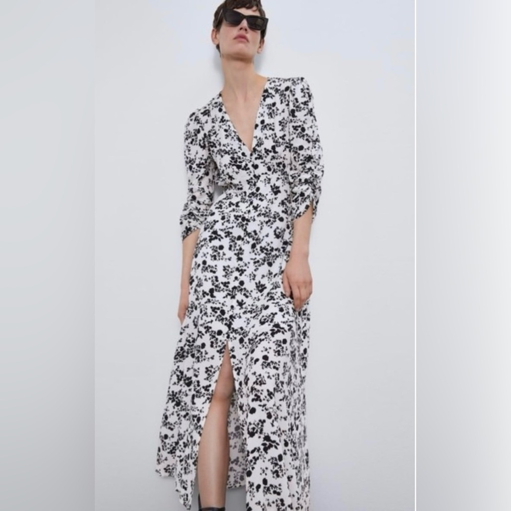 Subtle Puff sleeve Dress